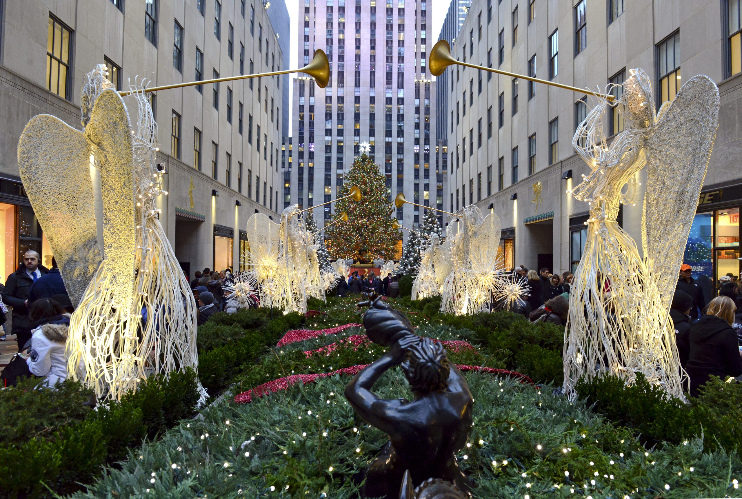 Holiday Decorations In New York City
